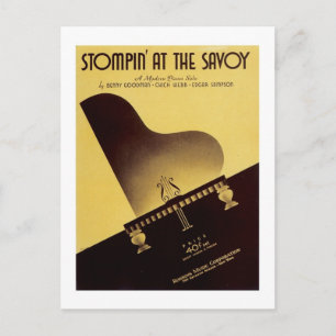Stompin' op het Hoesje van Savoy Songbook Briefkaart