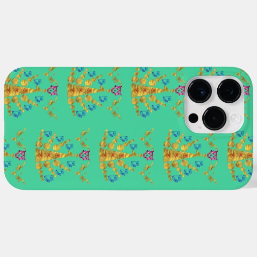 stompzinnige mode Case-Mate iPhone case (Achterkant (horizontaal))