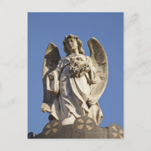 Stone Angel kijkt neer in Buenos Aires Briefkaart