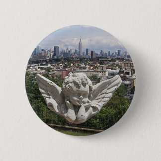 Stone Angel uitzichten Manhattan Ronde Button 5,7 Cm