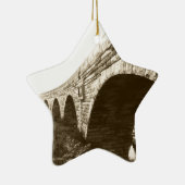 Stone Arch Bridge Keramisch Ornament (Rechts)