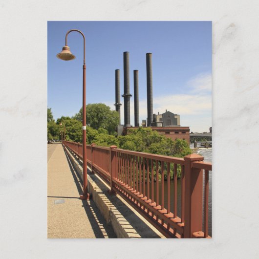 Stone Arch Bridge Uitzicht Briefkaart (Voorkant)