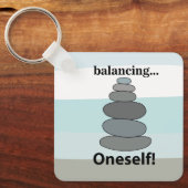 Stone Balancing Sleutelhanger (Voorkant)