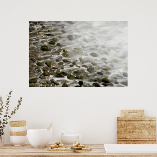 Stone Beach | Point Lobos State Reserve, CA Poster (Keuken)