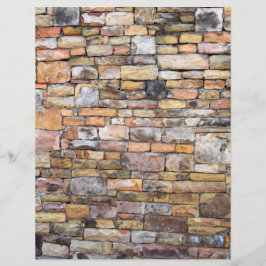 Stone Block Wall Background Scrapbook Paper