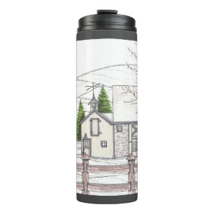 Stone Boerderij Dark Gray Thermal Tumbler Thermosbeker