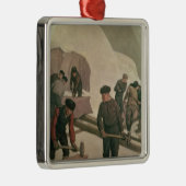 Stone Breakers, 1903 Metalen Ornament (Rechts)