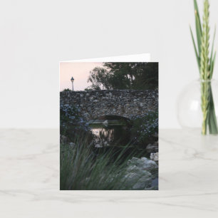 Stone Bridge-briefkaart Kaart