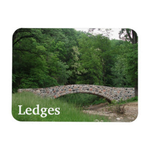 Stone Bridge, Ledges State Park, Iowa Magneet