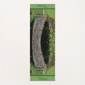 Stone Bridge Lilypads Natuur Persoonlijk Yogamat (Voorkant)