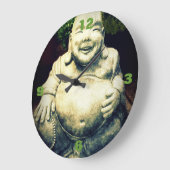 Stone Buddha Belly Ornament Grote Klok (Hoek)