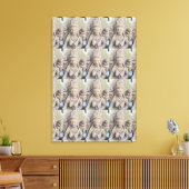 Stone carved dakinis canvas afdruk (Insitu (Woonkamer))