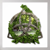 Stone Celtic Trinity Knot