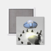 Stone Cirkel Bezoekers Magnet Magneet (Voorkant / Achterkant)