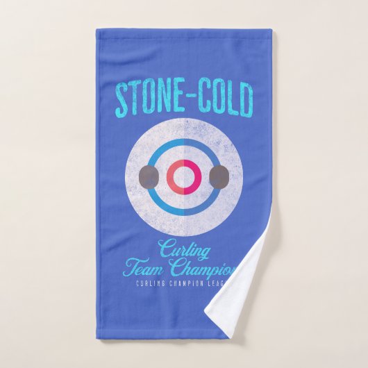 Stone-Cold Curling Champions Handdoek (Handdoek)
