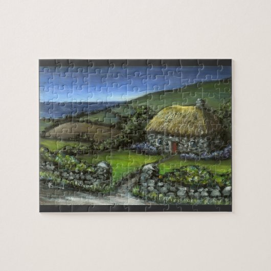 Stone Cottage in Donegal Legpuzzel (Horizontaal)
