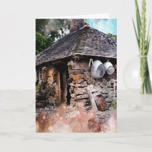STONE COTTAGE-Wenskaarten, leeg binnenin Kaart