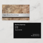 Stone Countertop Visitekaartjes (Voorkant / Achterkant)