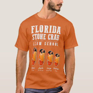 Stone Crab Jumbo Colossal Large Claws Seafood must T-shirt