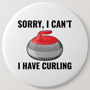 Stone Curling Winter Ice Sport Curler Ronde Button 6,0 Cm