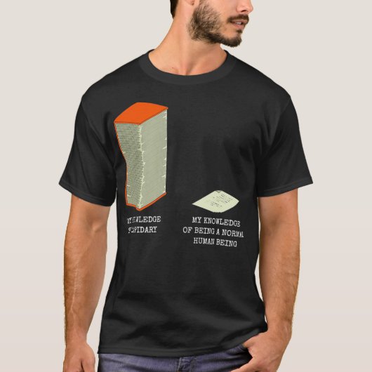 Stone Cutter Shaping Engraving Knowledge Meme Funn T-shirt (Voorkant)