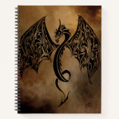 Stone Dragon Tribal Notitieboek (Voorkant)