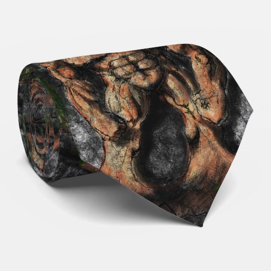 Stone Elemental Stropdas (Opgerold)