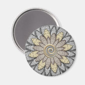Stone Flowers Magneet (Voorkant / Achterkant)