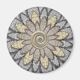 Stone Flowers Magneet