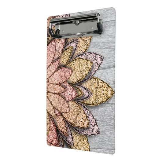 Stone Flowers Mini Klembord (Angled2)