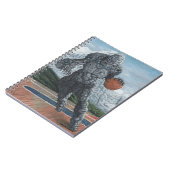 Stone Golem Jouer Basketball Carnet Graphique (Côté gauche)