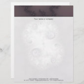 Stone Guardian - Fractal Art Gepersonaliseerd Briefhoofd (Voorkant / Achterkant)