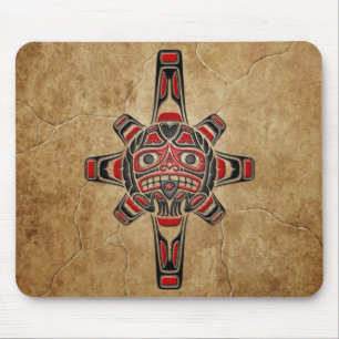 Stone Haida Sun Mask Muismat