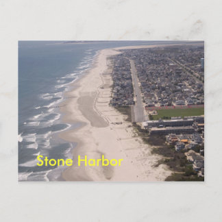 Stone Harbor Beach Aerial Briefkaart