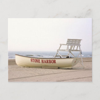 Stone Harbour Boat Briefkaart
