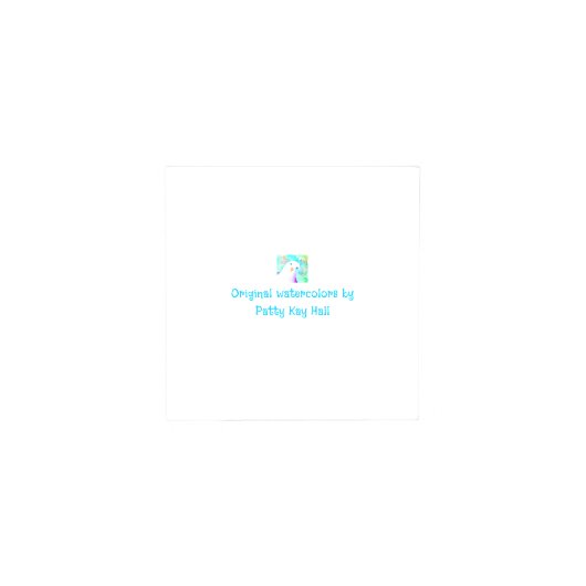 Stone Harbour New Jersey Cube Kerstversiering Kubus Ornament (Onderkant)