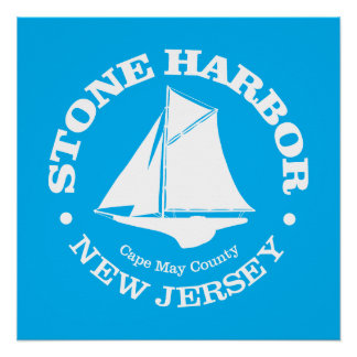 Stone Harbour (sloep) Perfect Poster