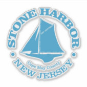 Stone Harbour (sloep) Sticker (Voorkant)