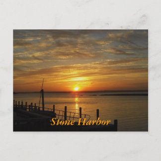 Stone Harbour Sunset Briefkaart