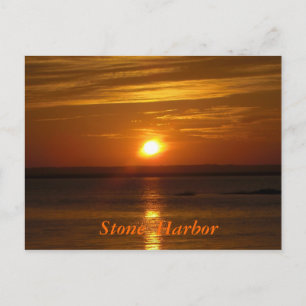 Stone Harbour Sunset Briefkaart