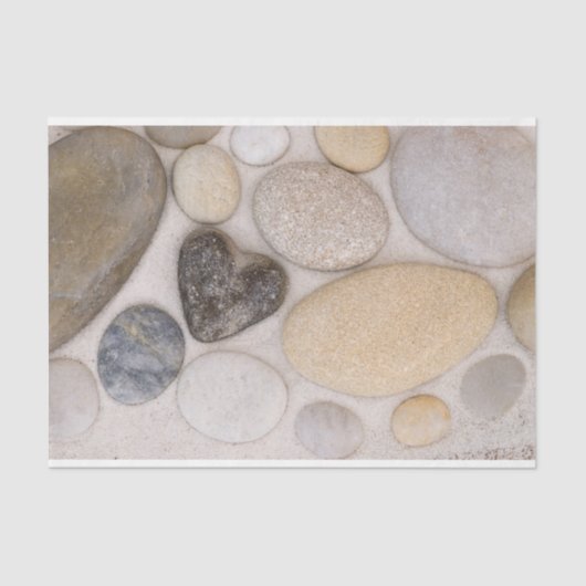 Stone hart tissuepapier (Voorkant)