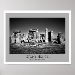 Stone Henge, Wiltshire Engeland Poster