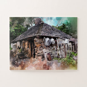 STONE HOUSE PUZZLE LEGPUZZEL