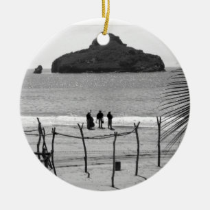 Stone Island, Mexico Keramisch Ornament