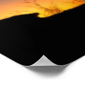 Stone Johnny Sunset 16x12 Poster (Coin)
