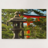 Stone Lantern & Torii Gate Legpuzzel (Horizontaal)