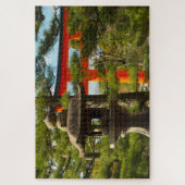 Stone Lantern & Torii Gate Legpuzzel (Verticaal)