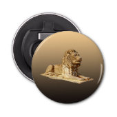 Stone Lion Button Flesopener (Voorkant)