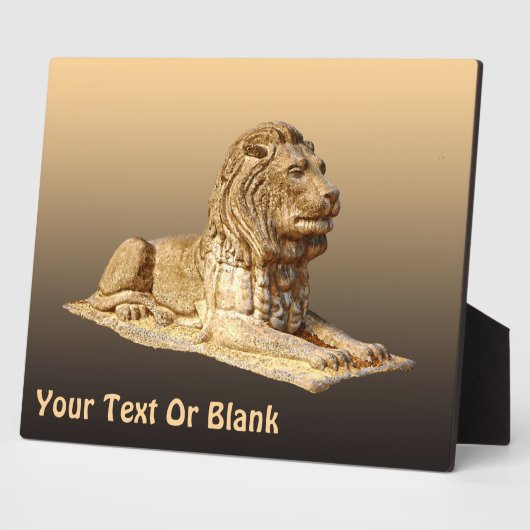 Stone Lion Fotoplaat (Zijkant)