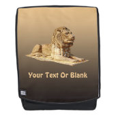 Stone Lion Rugtassen (Voorkant)